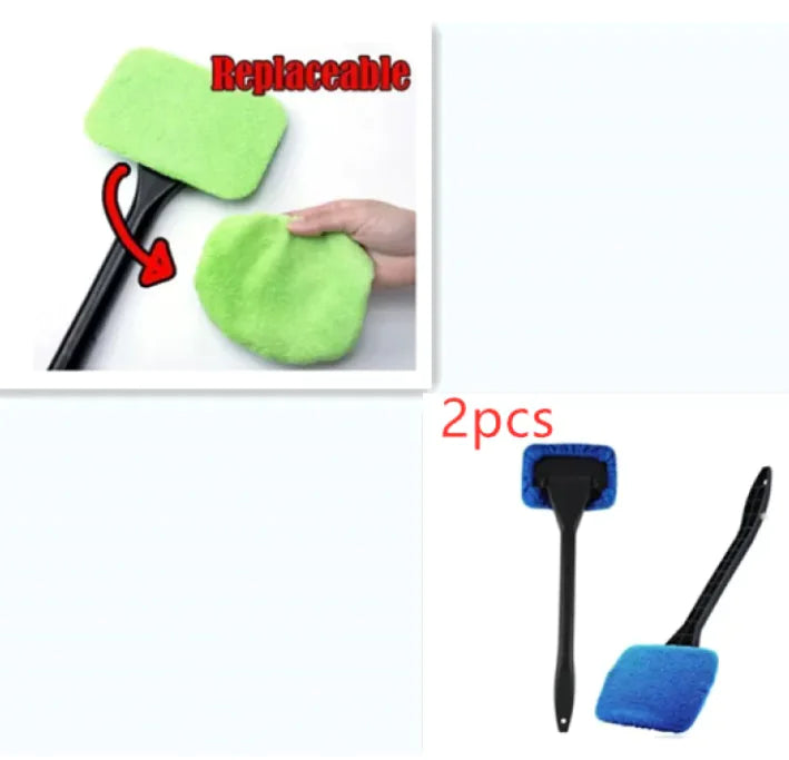 🚗 Car Window Brush - Professional Cleaning Tool with Ergonomic Handle