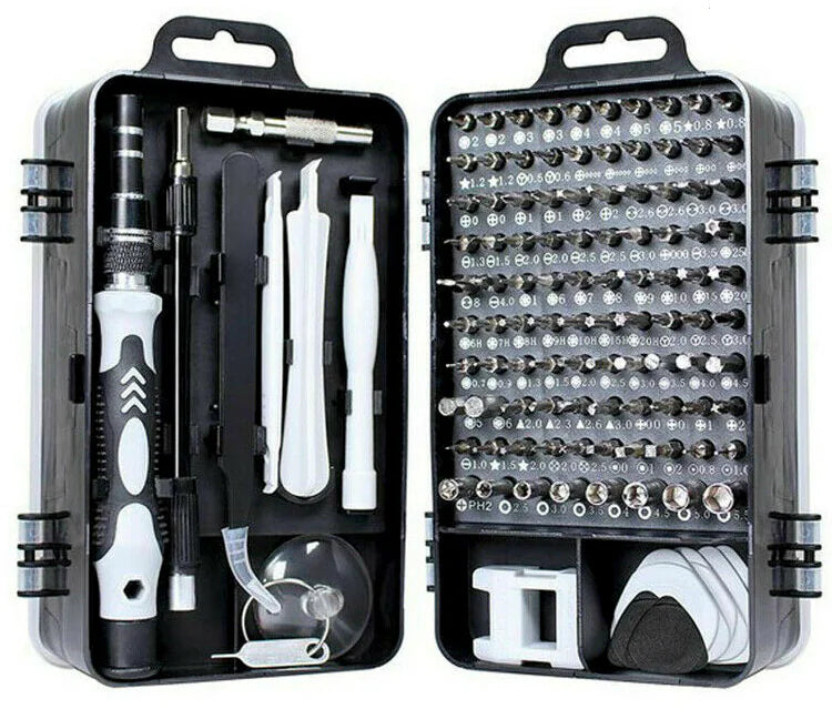 π§ Magnetic Screwdriver Bit Set - 117PCS iPhone MacBook Repair Tool Kit
