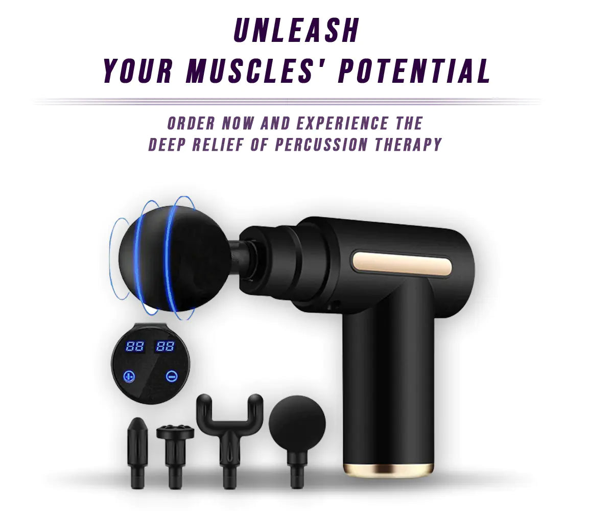 πͺ Muscle Massage Gun - Professional Deep Tissue Recovery Device