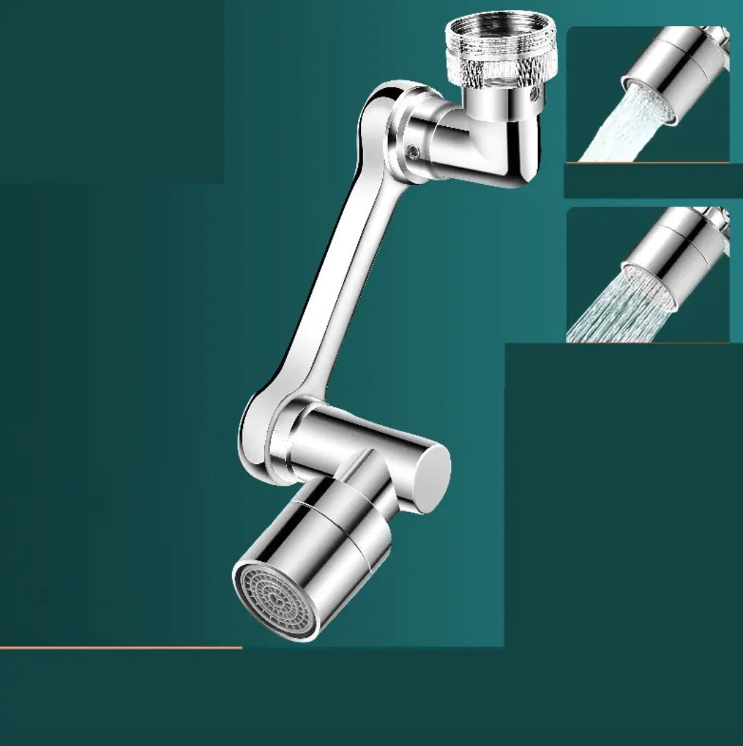 🚰 Universal 1080° Rotating Faucet Extender - Multi-Functional Water Attachment