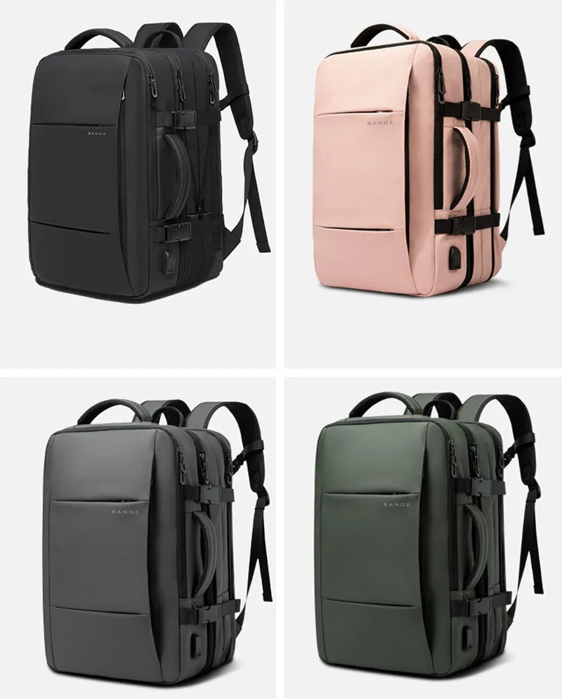 π: Foldable Waterproof Travel Backpack - Ultra-Portable Men's Adventure Pack