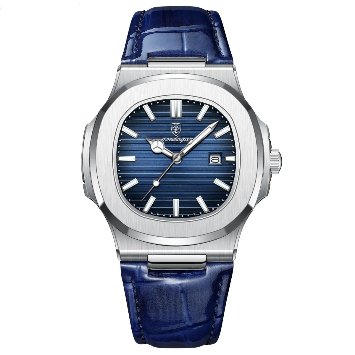 ⌚: Men's Waterproof Luminous Quartz Watch - 50M Water Resistant Timepiece