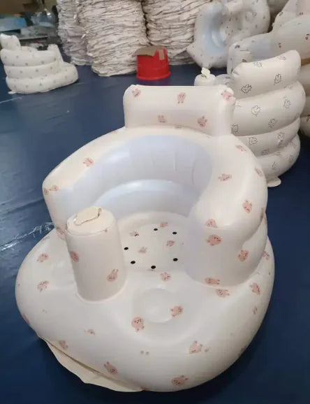 πΆ Portable Inflatable Baby Dining Chair - Multi-Purpose Bath & Swimming Seat