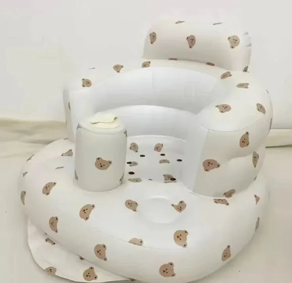 πΆ Portable Inflatable Baby Dining Chair - Multi-Purpose Bath & Swimming Seat