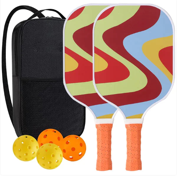 🏸: Fiberglass Carbon Fiber Racket Suit - Professional Lightweight Performance Set
