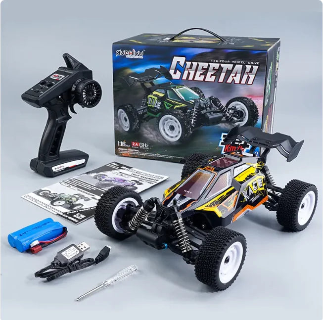 🏎️: Brushless High-Speed Off-Road RC Car - Professional Remote Control Racing Vehicle