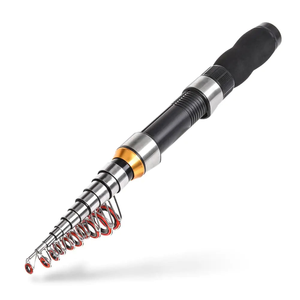 π£: Gigicloud Telescopic Fishing Rod - Compact 1.0m-2.3m Variable Length Glass Rod