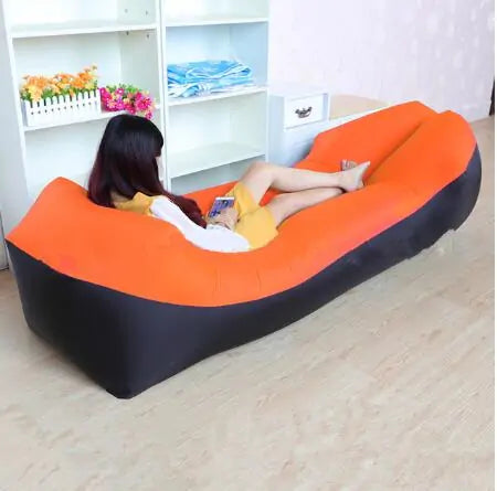 ποΈ: Beach Lounge Inflatable Bag - Portable Comfort for Outdoor Relaxation