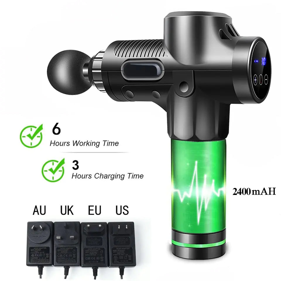 β‘ Electric Muscle Gun Massager - Premium Therapeutic Recovery Tool