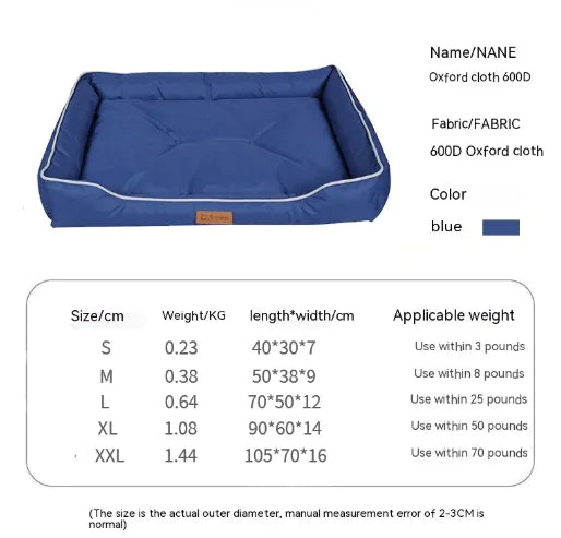 🛡️: Bite-Resistant Waterproof Dog Mat - Durable Comfort Protection