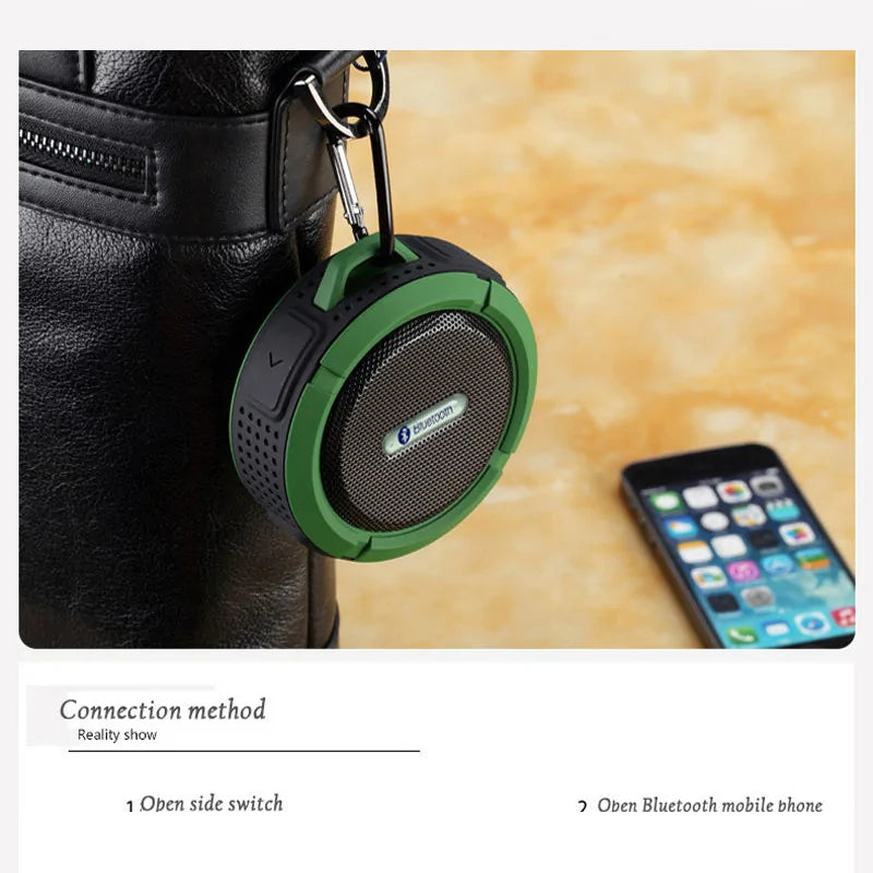 π Portable Waterproof Bluetooth Speaker - Ultimate Adventure Audio Companion