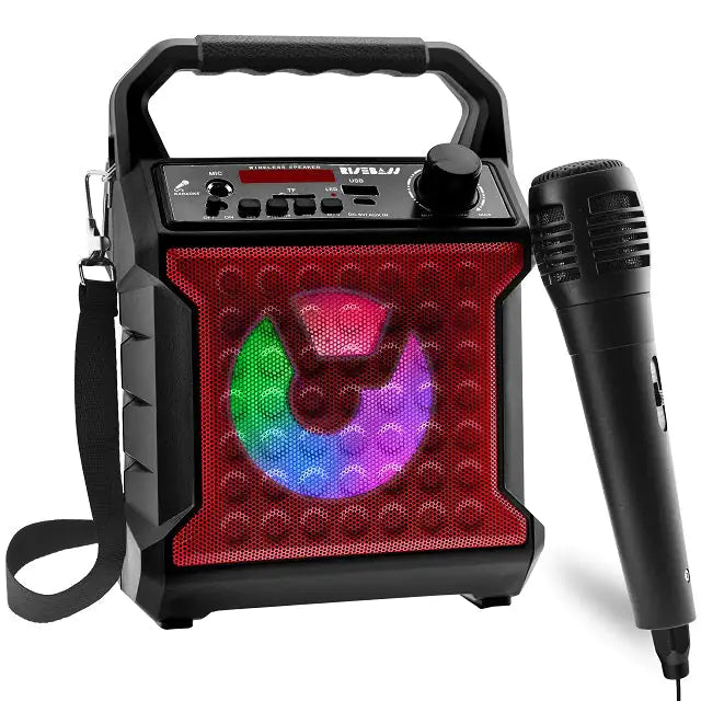 π€: Risebass Portable Karaoke Machine - Complete Home Party System with Lights & Microphone