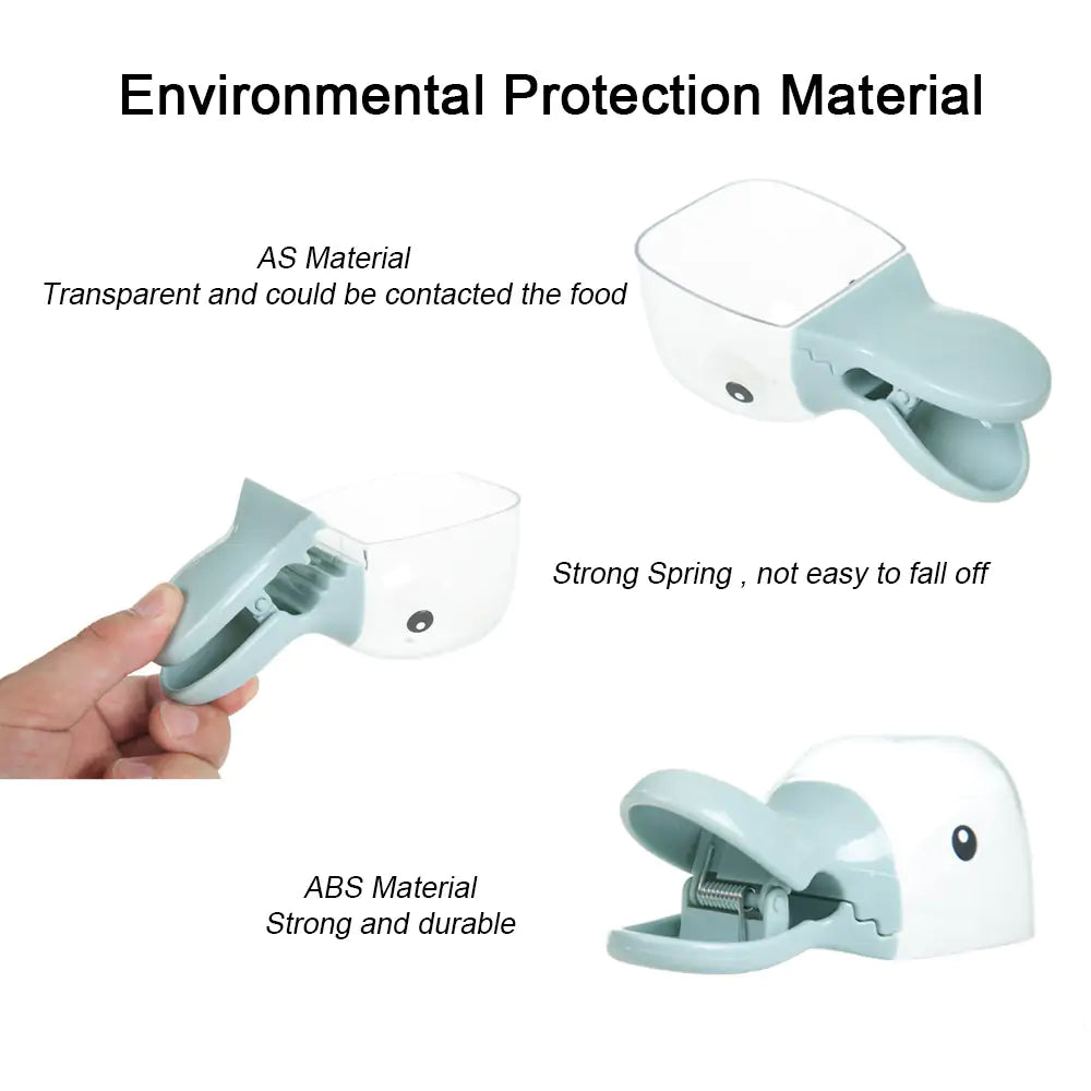 🥄: Pet Food Spoon - Convenient Feeding Scoop with Bag Clip