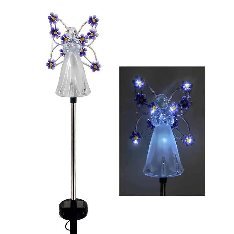 ๐ผ Solar Angel Garden Lights - LED Outdoor Memorial & Decorative Lighting