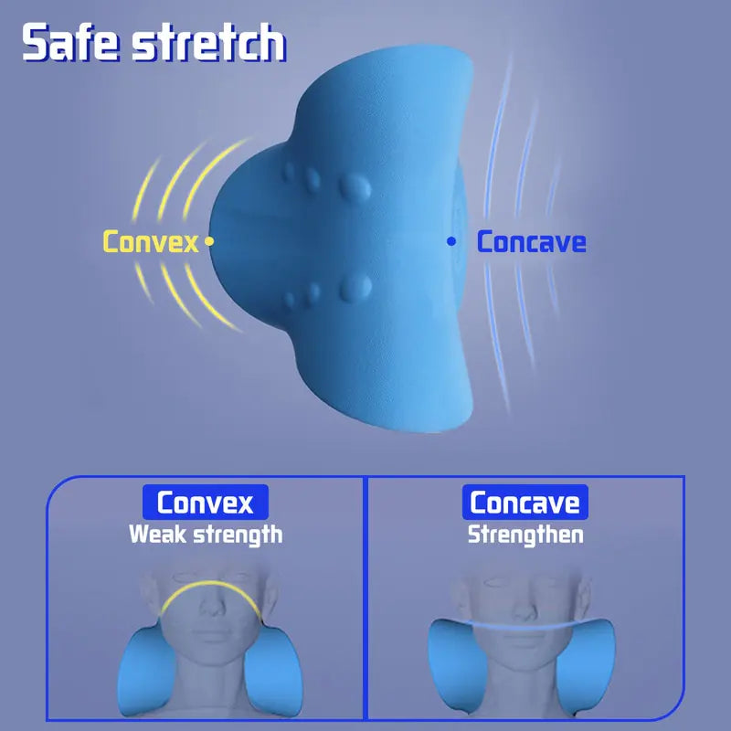 π: Neck Stimulator Pillow Massager - Therapeutic Sleep Support Device