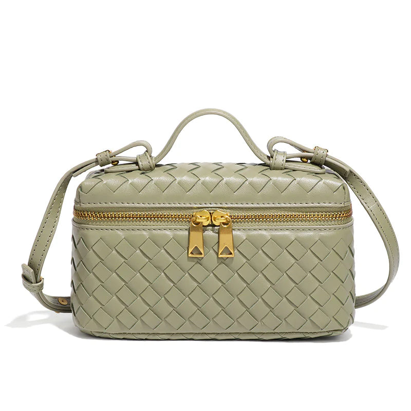 🧺: Woven Box Bag