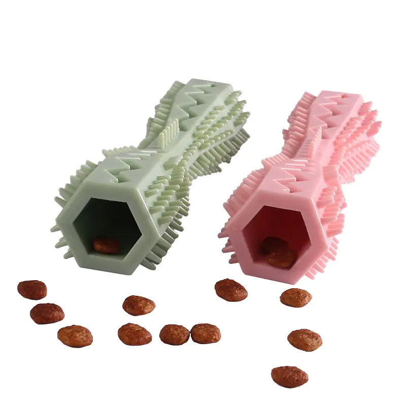 🦷: Pet Molar Teeth Cleaner Hexagonal Toy - Advanced Dental Care Design