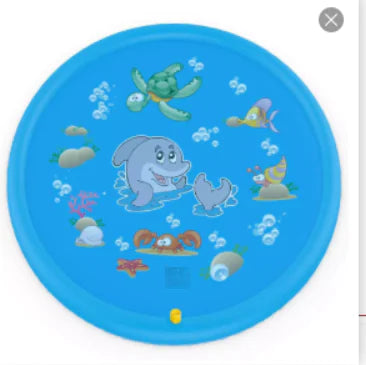 🌊: Outdoor Inflatable Kids Sprinkler Play Pad - Summer Water Fun for Toddlers & Children