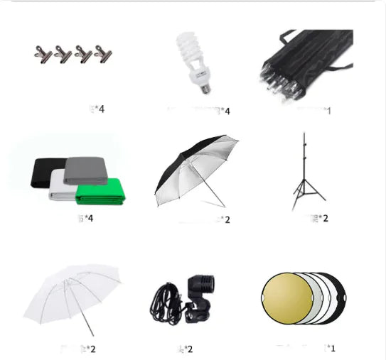 πΈ Soft Light Umbrella Shooting Photography Set - Professional Studio Lighting Kit