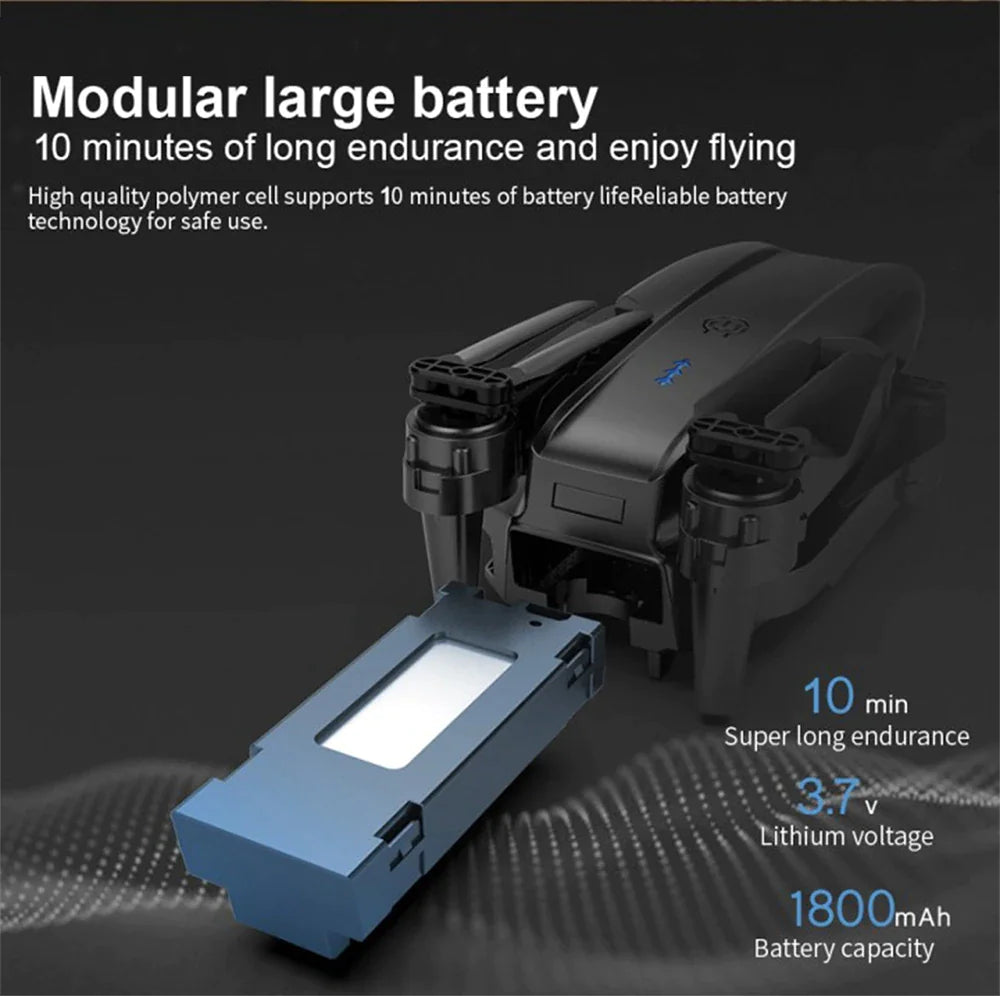 π: Drone X Pro 5G 4K GPS - Professional Dual Camera WiFi FPV Quadcopter