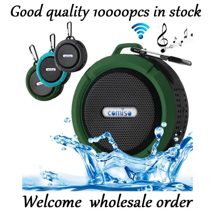 π Portable Waterproof Bluetooth Speaker - Ultimate Adventure Audio Companion