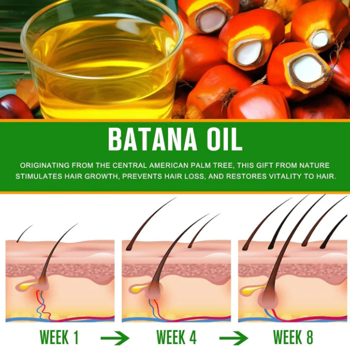 🌿 Batana Essential Oil - Pure Honduran Hair & Skin Nourishment