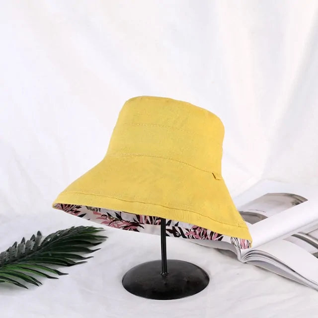 π: Reversible Beach Sun Hats - Two-in-One Summer Style