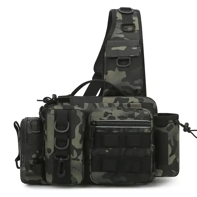 π£ Fishing Tackle Backpack - Lure Box Gear Storage Bag for Anglers