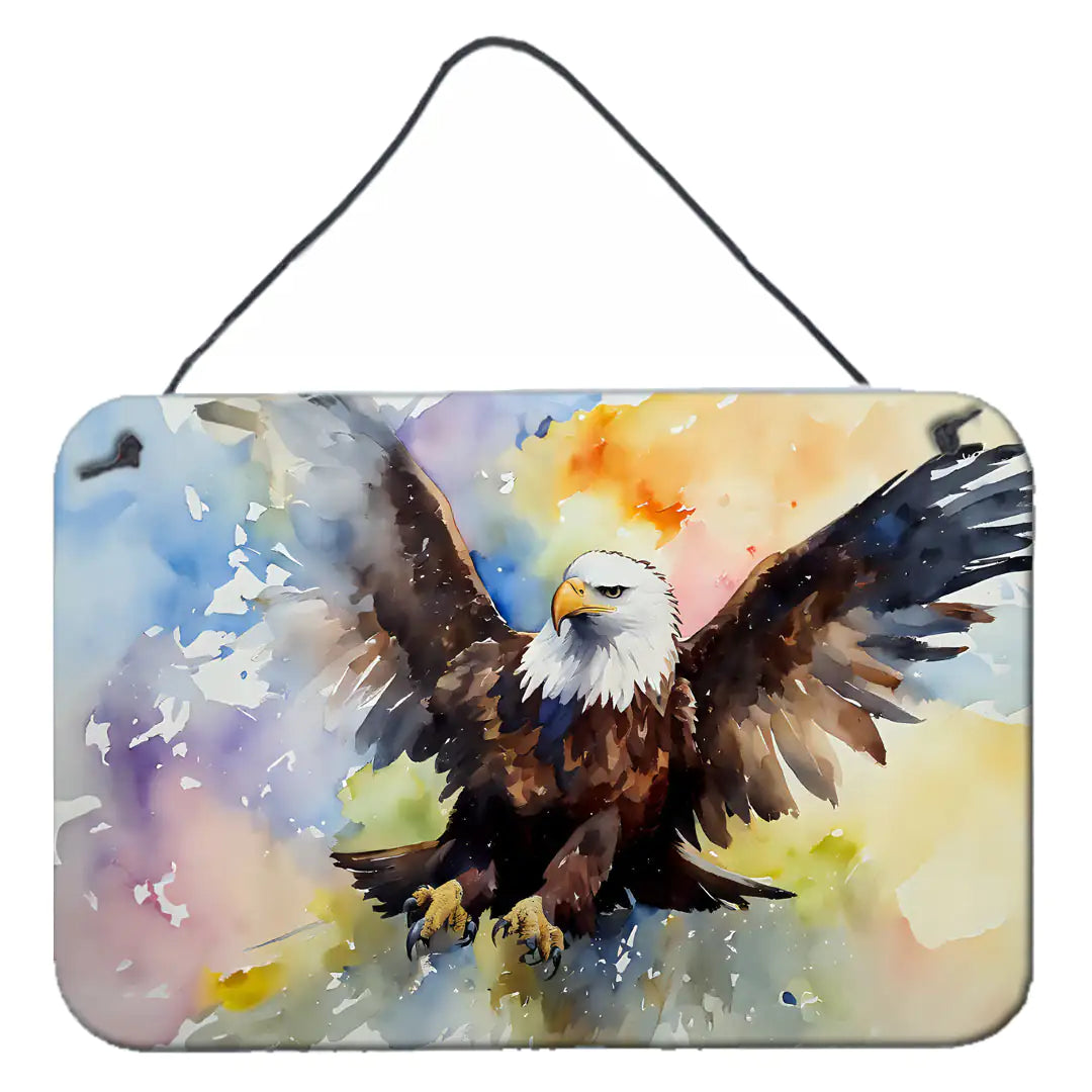🦅 Eagle Wall or Door Hanging Prints - Patriotic Aluminum Art Decor