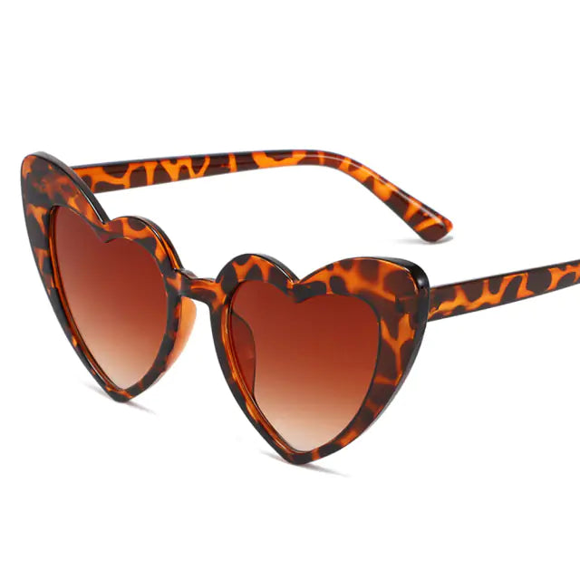 💖: Polarized Sunglasses and Heart Shaped - Fun UV400 Protection
