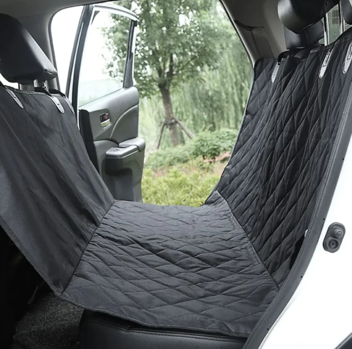🚗: Pet Travel Rear Seat Cushion with Dog Toilet