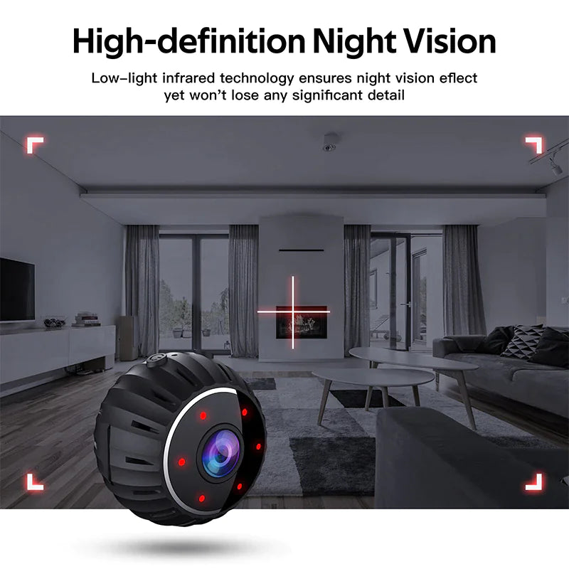 πΆ Mini Hidden Spy Nanny Camera - Wireless WiFi Home Security HD 1080P DVR