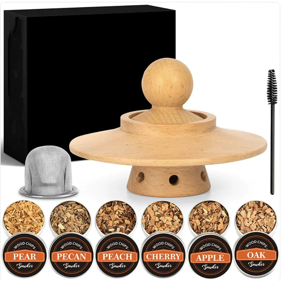 ๐ธ Premium Cocktail Smoker Kit - Professional Wood Chip Drink Smoker
