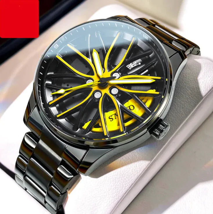 ⌚: Men's Luminous Waterproof Quartz Watch - 30M Resistant Stainless Steel