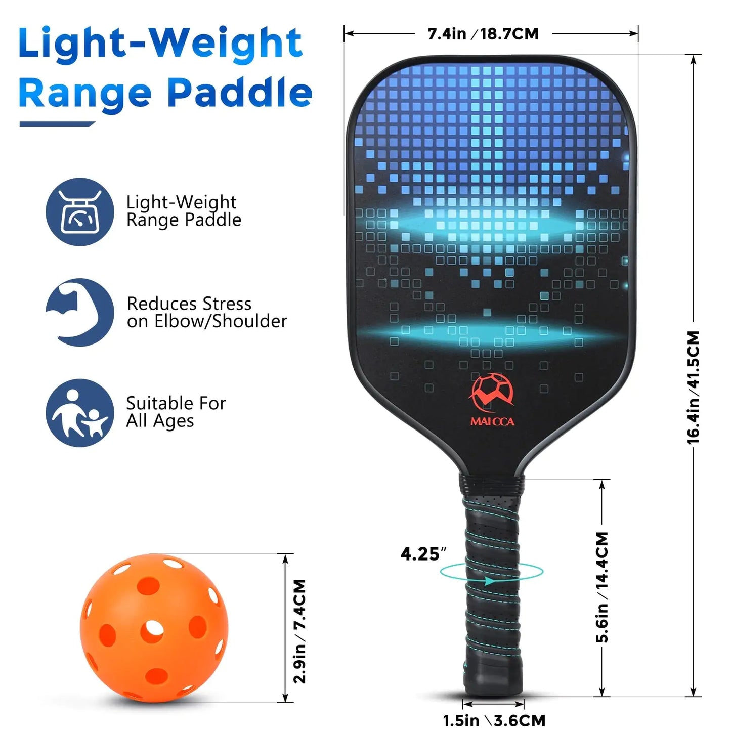 🏓: Pickleball Paddle Set - Complete Equipment for Court Play