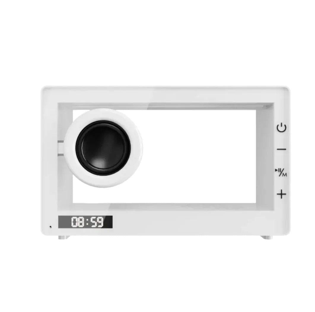 π Transparent Wireless Speaker - Sleek Crystal-Clear Design with Premium Sound