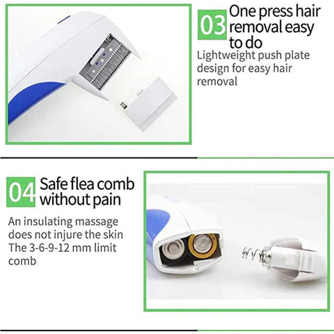 ⚡: Electric Anti-Flea Comb - Advanced Pest Removal Tool