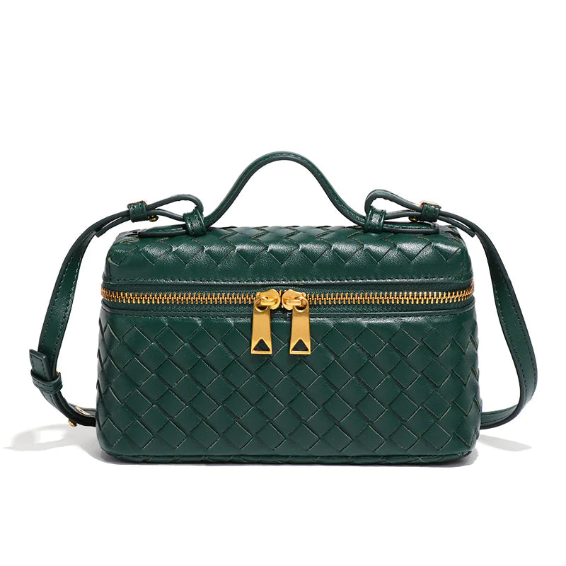 🧺: Woven Box Bag