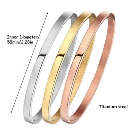✨: Elegant Women's Stainless Steel Bracelet
