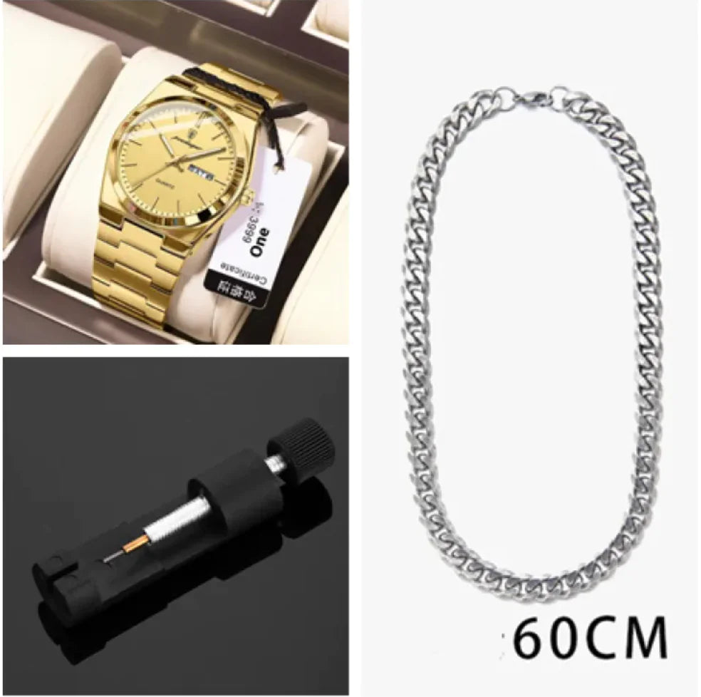 ⌚: Ultra-Thin Waterproof Men's Quartz Watch - 5mm Slim Profile 50M Resistant