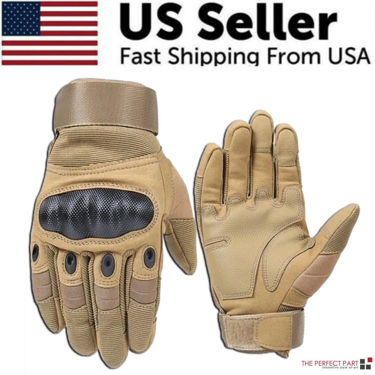 🏍️ Tactical Motorcycle Motocross Full Finger Gloves - Racing Riding Gear