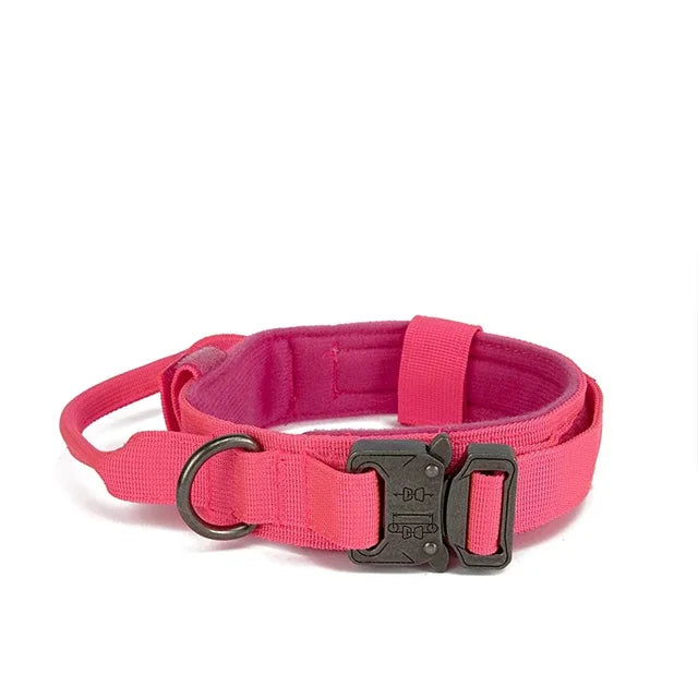 🎖️: Durable Tactical Dog Collar Leash - Military-Grade Walking Set