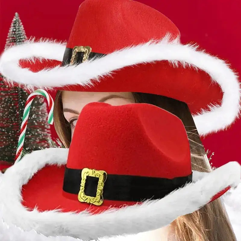 🤠: LED Cowboy Hat Lamp - Christmas Party Light-Up Western Hat