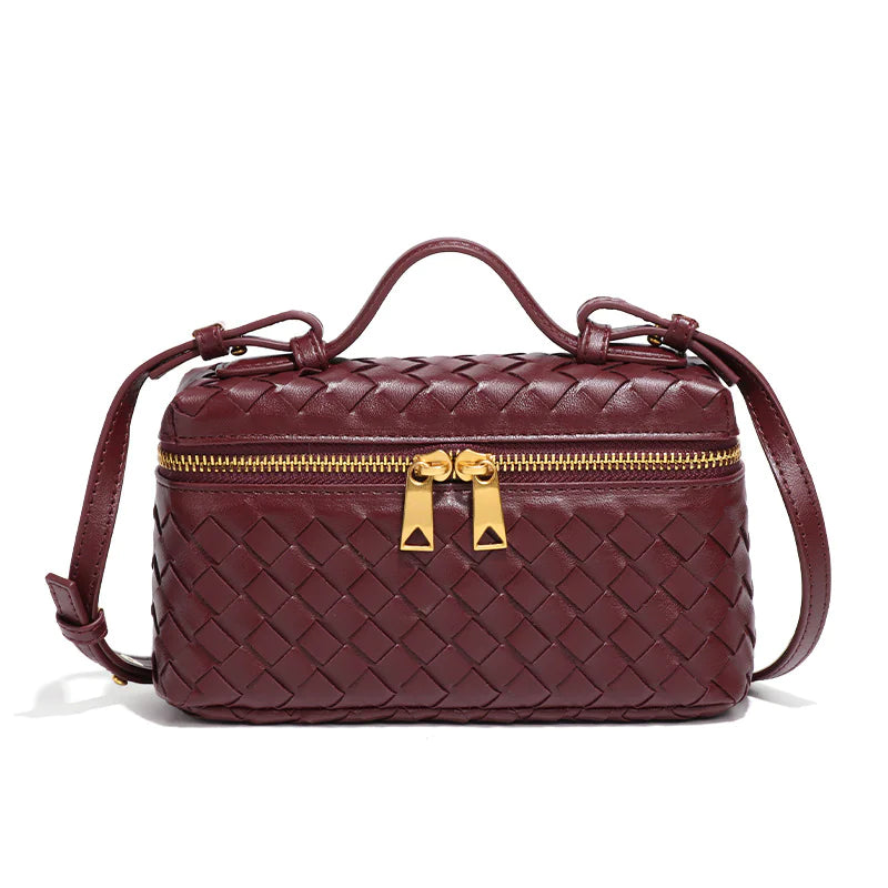 🧺: Woven Box Bag