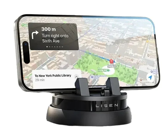📱 Rotatable Mobile Phone Holder - 360° Car Dashboard Mount with Non-Slip Design