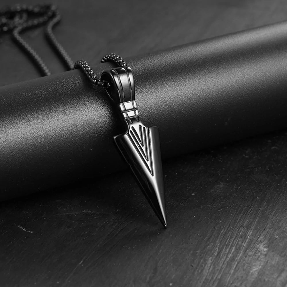 ⚓: Metal Punk Pendant Necklace