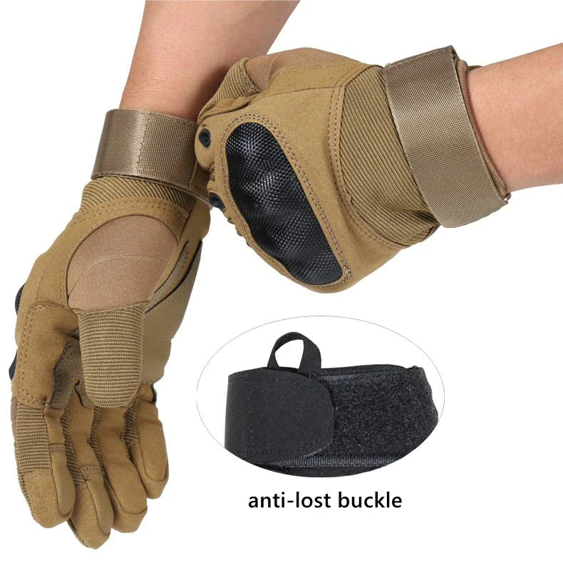 🏍️ Tactical Motorcycle Motocross Full Finger Gloves - Racing Riding Gear