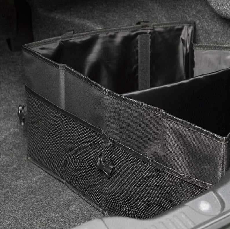 π 40L Trunk Cargo Organizer - Collapsible Car Storage Bin for SUV Truck