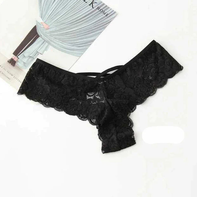 💋: 4-Pack Women's Lace Underwear Set - Sexy Lingerie Collection Plus Size