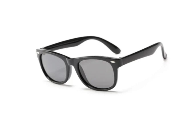 👶: Kids Round Polarized Sunglasses - Stylish UV Protection for Children